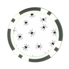 Spiders Poker Chip Card Guard by boho