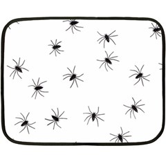 Spiders Double Sided Fleece Blanket (mini)  by boho