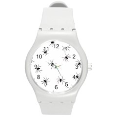 Spiders Round Plastic Sport Watch (m) by boho