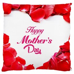 Happy Mothers Day Large Cushion Case (one Side) by boho