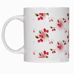 Vintage Cherry White Mugs by boho