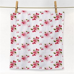 Vintage Cherry Face Towel by boho