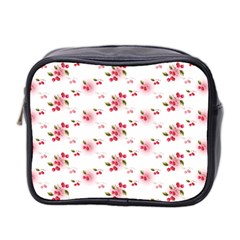 Vintage Cherry Mini Toiletries Bag 2-side