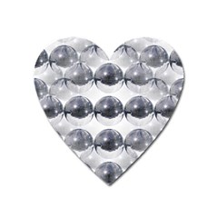 Disco Balls Heart Magnet