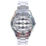 Disco Balls Stainless Steel Analogue Watch Front