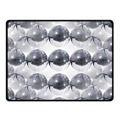 Disco Balls Double Sided Fleece Blanket (small)  by boho