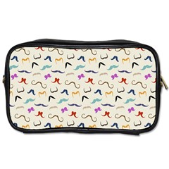 Mustaches Toiletries Bags 2-side by boho