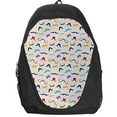 Mustaches Backpack Bag