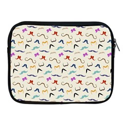 Mustaches Apple Ipad 2/3/4 Zipper Cases by boho