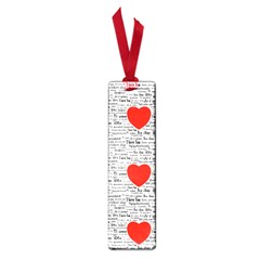 I Love You Small Book Marks by boho