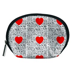 I Love You Accessory Pouches (medium)  by boho