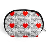 I Love You Accessory Pouches (Medium)  Front