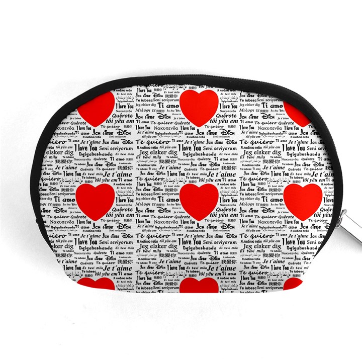 I Love You Accessory Pouches (Medium) 