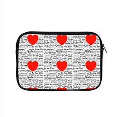 I Love You Apple Macbook Pro 15  Zipper Case by boho