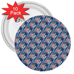 Holographic Hologram 3  Buttons (10 Pack)  by boho