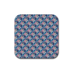 Holographic Hologram Rubber Coaster (square)  by boho