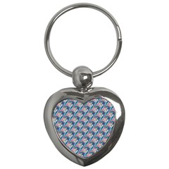 Holographic Hologram Key Chains (heart)  by boho