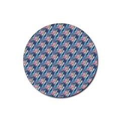 Holographic Hologram Rubber Round Coaster (4 Pack)  by boho