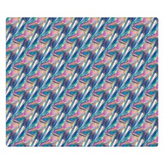 Holographic Hologram Double Sided Flano Blanket (small)  by boho