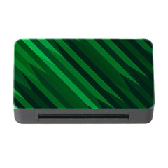 Abstract Blue Stripe Pattern Background Memory Card Reader with CF