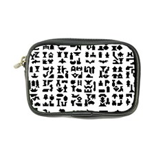 Anchor Puzzle Booklet Pages All Black Coin Purse by Simbadda