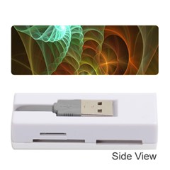 Art Shell Spirals Texture Memory Card Reader (stick)  by Simbadda