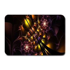 Art Design Image Oily Spirals Texture Plate Mats by Simbadda