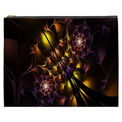 Art Design Image Oily Spirals Texture Cosmetic Bag (xxxl)  by Simbadda