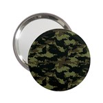 Camo Pattern 2.25  Handbag Mirrors Front