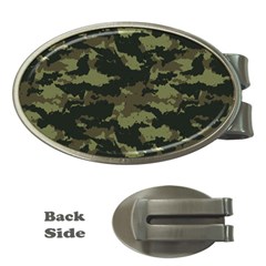 Camo Pattern Money Clips (oval)  by Simbadda