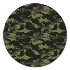 Camo Pattern Magnet 5  (round)