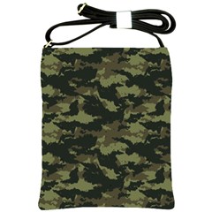 Camo Pattern Shoulder Sling Bags