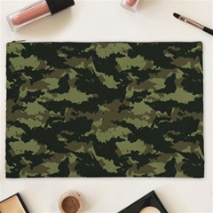 Camo Pattern Cosmetic Bag (xxl)  by Simbadda