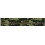 Camo Pattern Flano Scarf (Large) Back