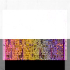 Circuit Board Pattern Lynnfield Die Rectangular Jigsaw Puzzl by Simbadda