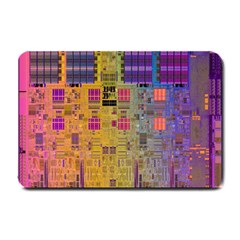 Circuit Board Pattern Lynnfield Die Small Doormat 