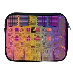 Circuit Board Pattern Lynnfield Die Apple Ipad 2/3/4 Zipper Cases