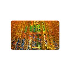 Circuit Board Pattern Magnet (name Card) by Simbadda