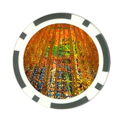 Circuit Board Pattern Poker Chip Card Guard (10 Pack) by Simbadda