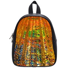 Circuit Board Pattern School Bags (small) 