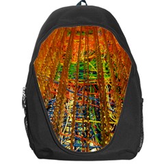 Circuit Board Pattern Backpack Bag by Simbadda