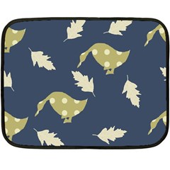 Duck Tech Repeat Double Sided Fleece Blanket (mini)  by Simbadda