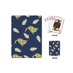 Duck Tech Repeat Playing Cards (mini)  by Simbadda