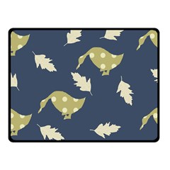 Duck Tech Repeat Double Sided Fleece Blanket (small)  by Simbadda