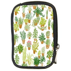 Flowers Pattern Compact Camera Cases by Simbadda