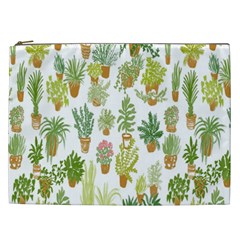 Flowers Pattern Cosmetic Bag (xxl) 