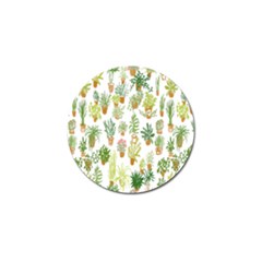 Flowers Pattern Golf Ball Marker by Simbadda