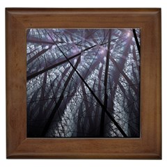 Fractal Art Picture Definition  Fractured Fractal Texture Framed Tiles by Simbadda