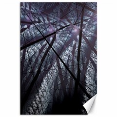 Fractal Art Picture Definition  Fractured Fractal Texture Canvas 12  X 18   by Simbadda