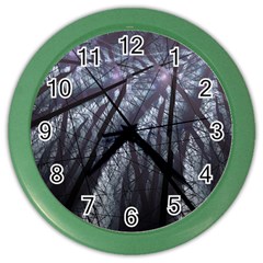 Fractal Art Picture Definition  Fractured Fractal Texture Color Wall Clocks by Simbadda